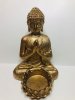 Guld Buddha Ljushållare.