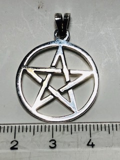 Pentagram i Silver
